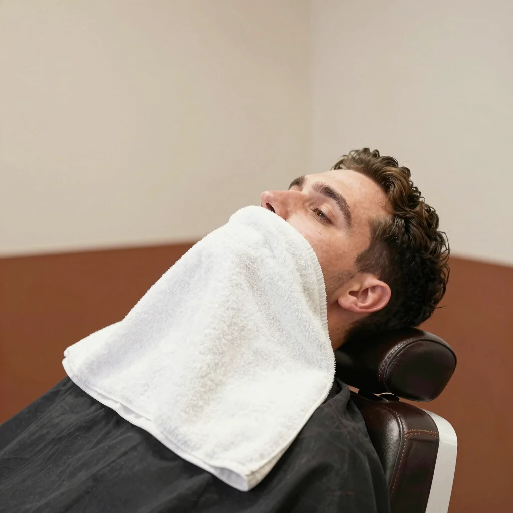 Deluxe Hot Towel Shave & Beard Grooming